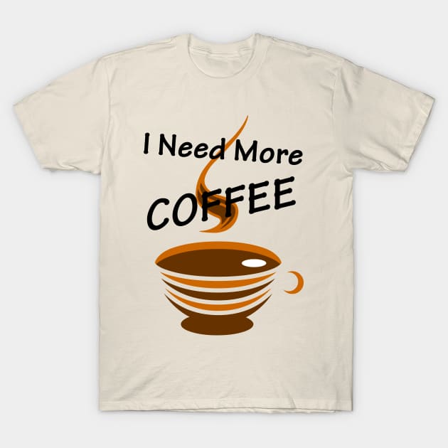Artistic Cup Of Coffee 1 T-Shirt by LironPeer